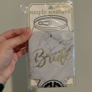 Brand new bride koozie